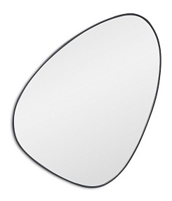 Sten S Black (Стэн) Зеркало в тонкой раме Smal 66 x 83 см